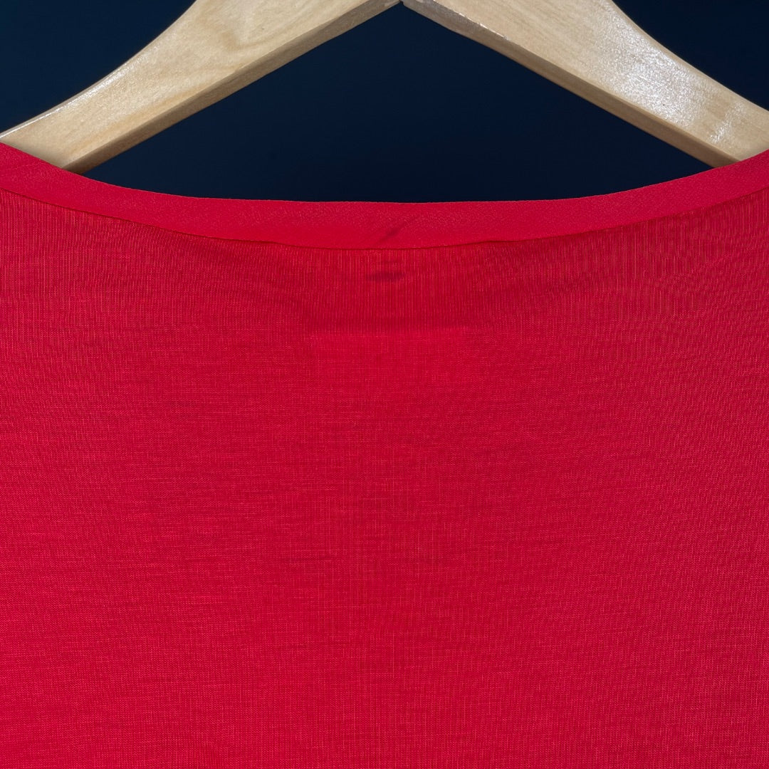 MAJE Blusa Sin Mangas Rojo Talle 1