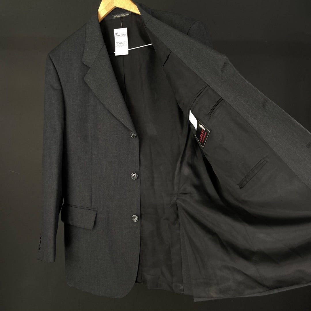 AGREST Saco Y Otro X2 Gris Talle 55