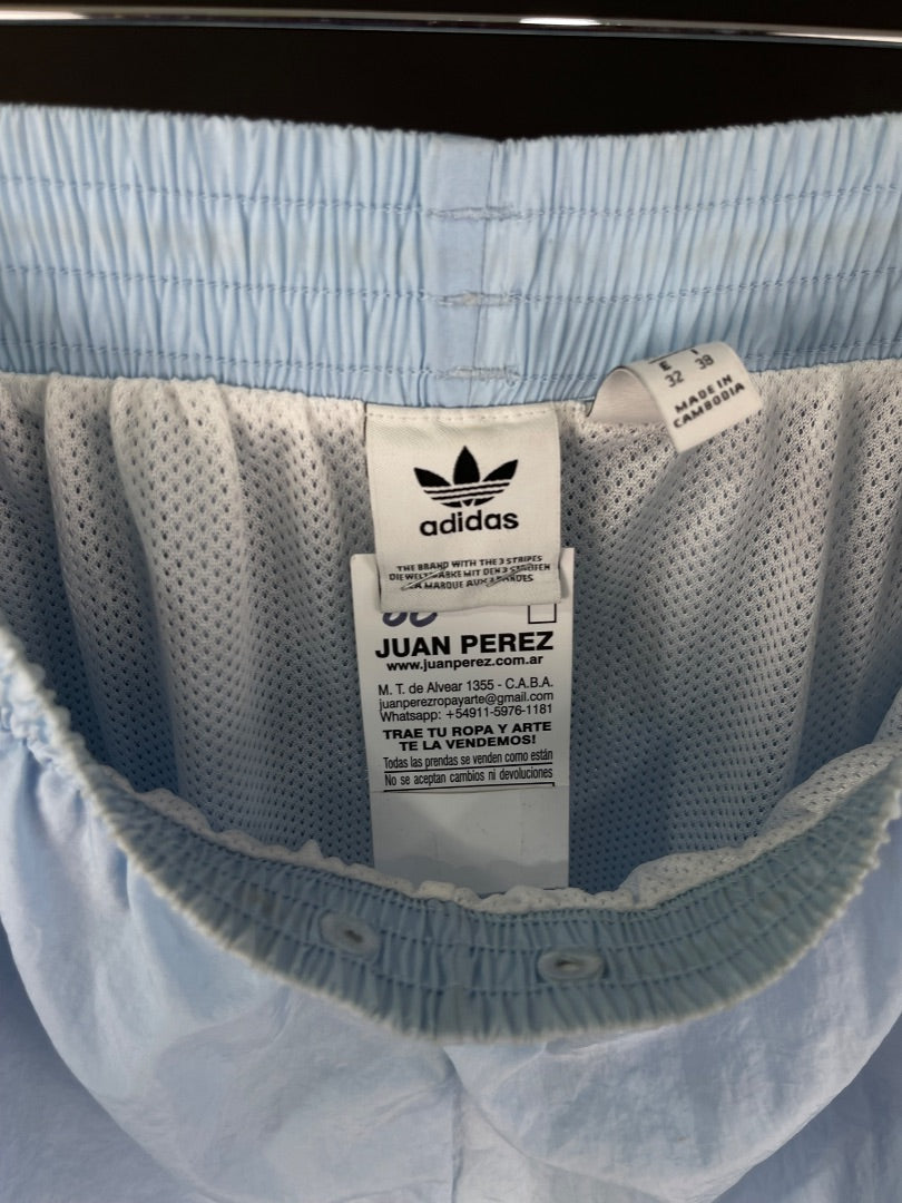 ADIDAS Pantalon Deportivo Celeste Talle XS