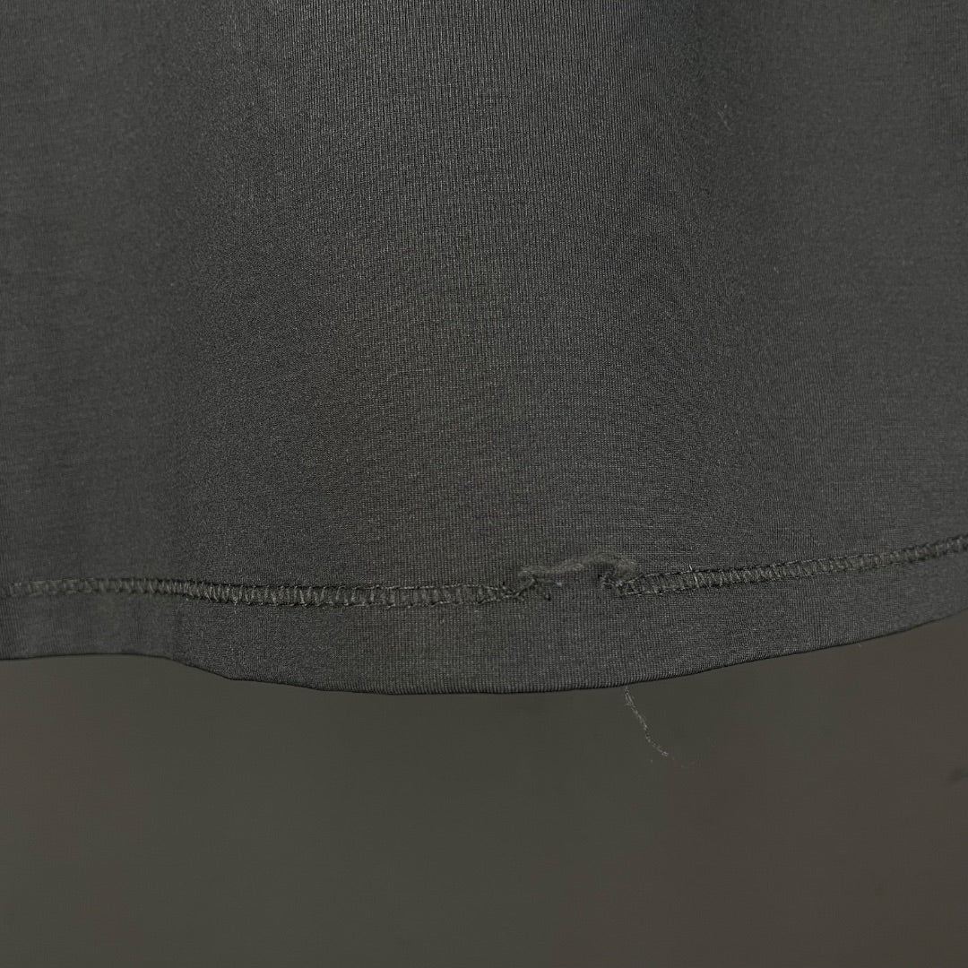 AIRWIND Remera Manga Larga Negro Talle XXL