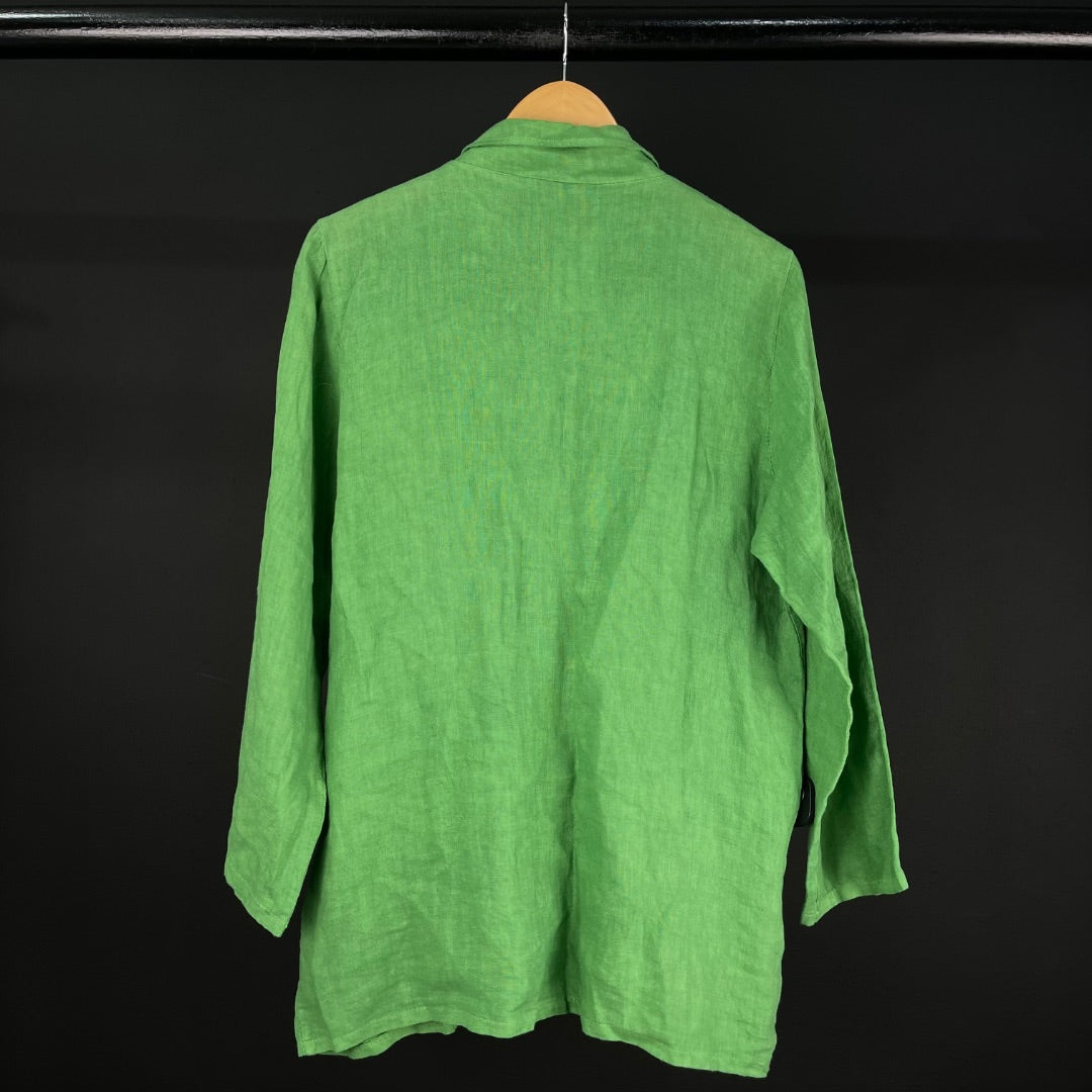 SIN MARCA Saco Verde Talle M