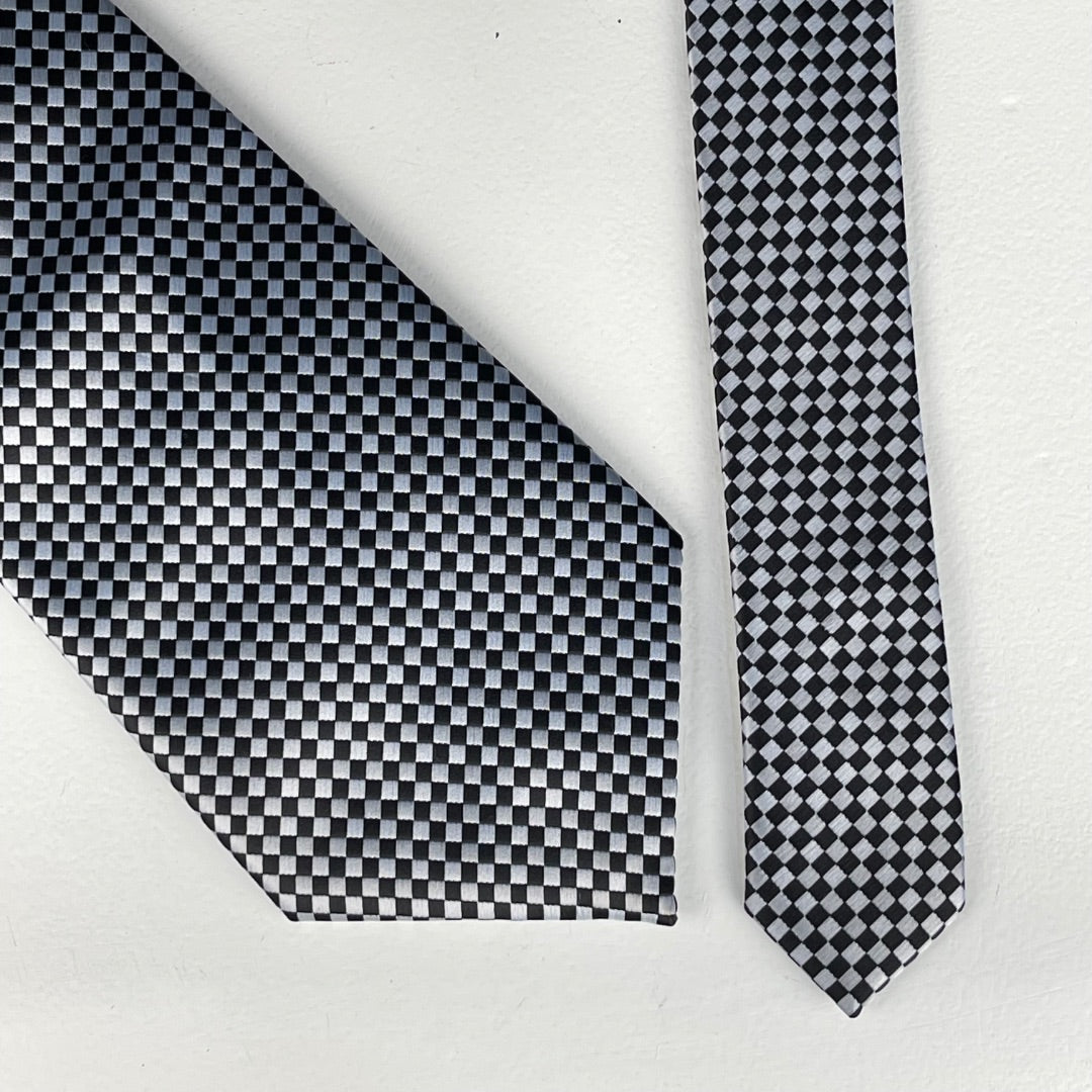 PIERRE CARDIN Corbata Varios Blanco Y Negro Talle Unico