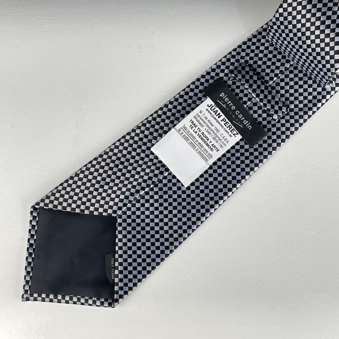 PIERRE CARDIN Corbata Varios Blanco Y Negro Talle Unico
