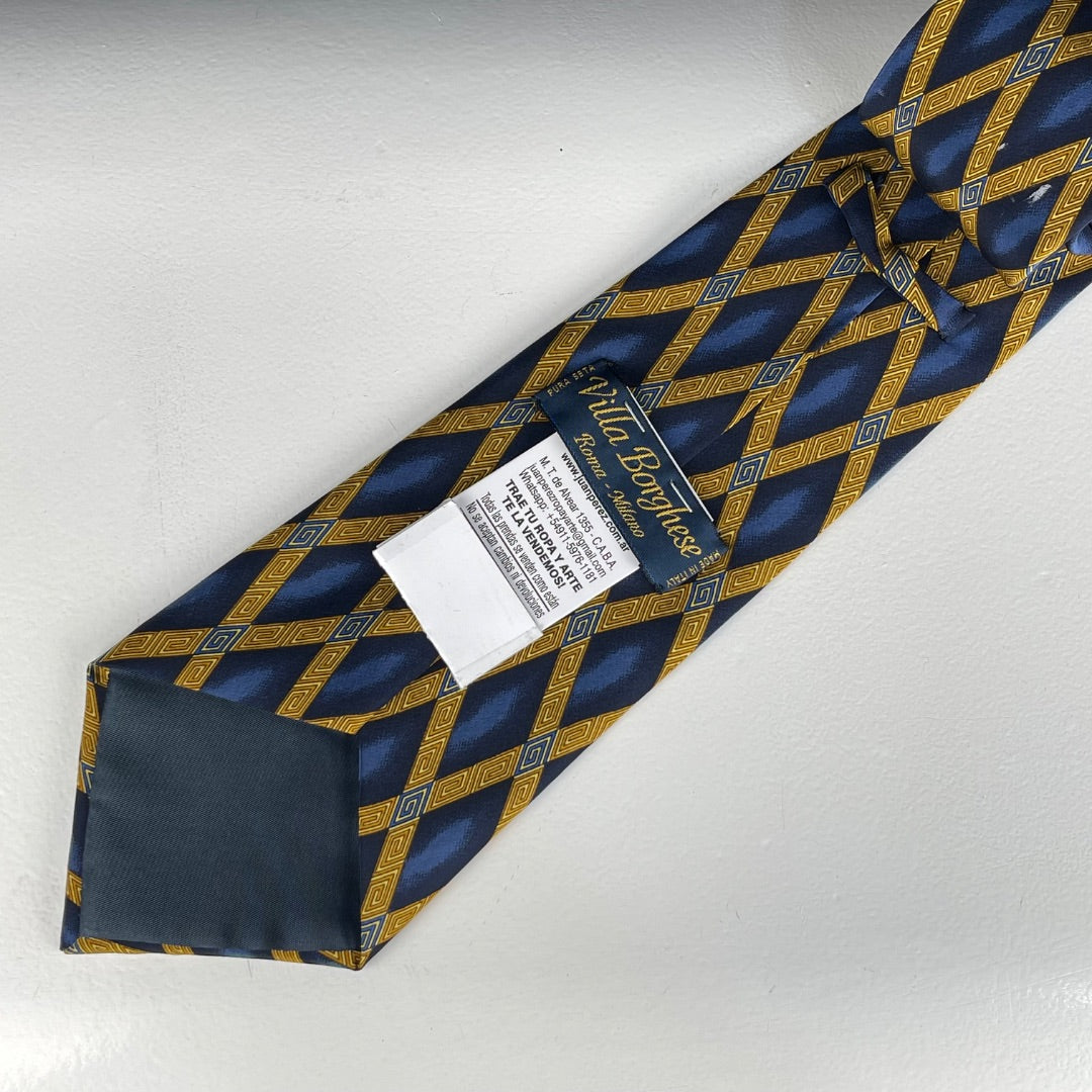 VILLA BORGHESE Corbata Varios  Estampado Talle Unico
