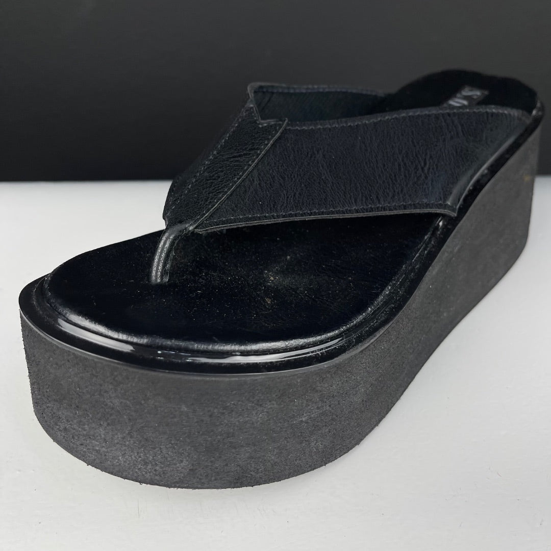 SIN MARCA Ojotas Negro Talle 38