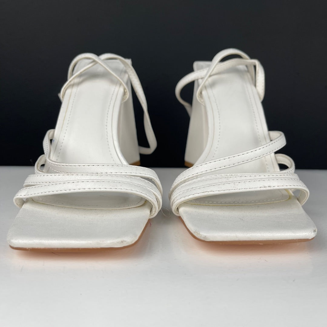 FOREVER Sandalias Blanco Talle 39
