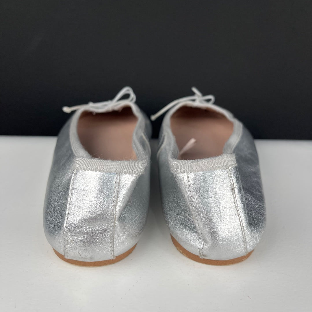 MNG Ballerina Plateado Talle 38