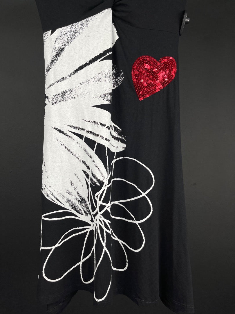 DESIGUAL Vestido Negro Talle 1