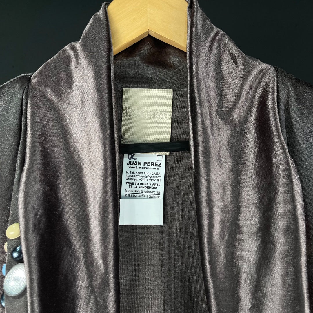 TROSMAN Campera Gris Talle 3