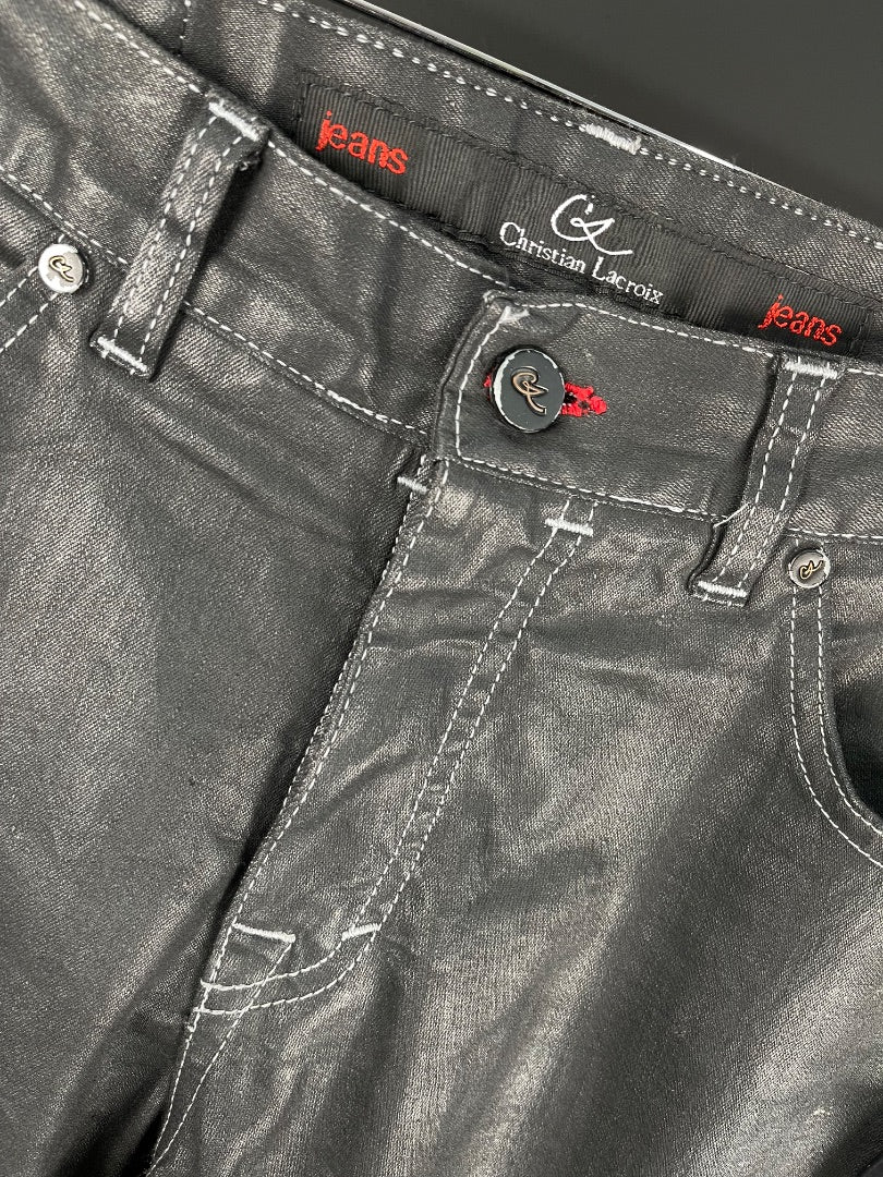 CHRISTIAN LACROIX Pantalon Negro Talle 42
