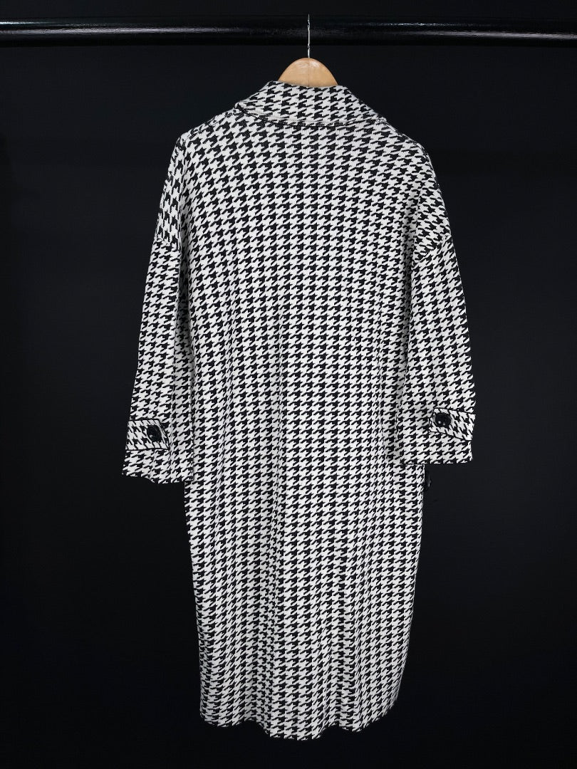 ZARA Saco Varios Pied De Poule Talle L