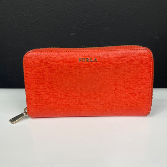 FURLA  Billetera  Color Naranja  Talle Unico