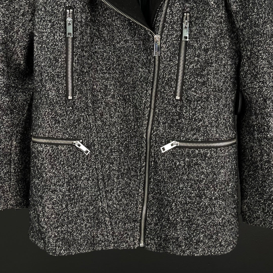 H&M Campera Jaspeado Talle 40