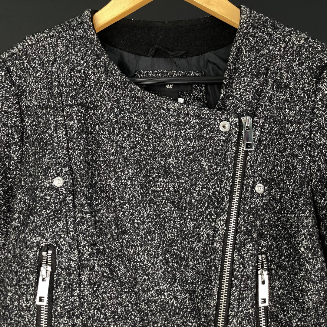 H&M Campera Jaspeado Talle 40