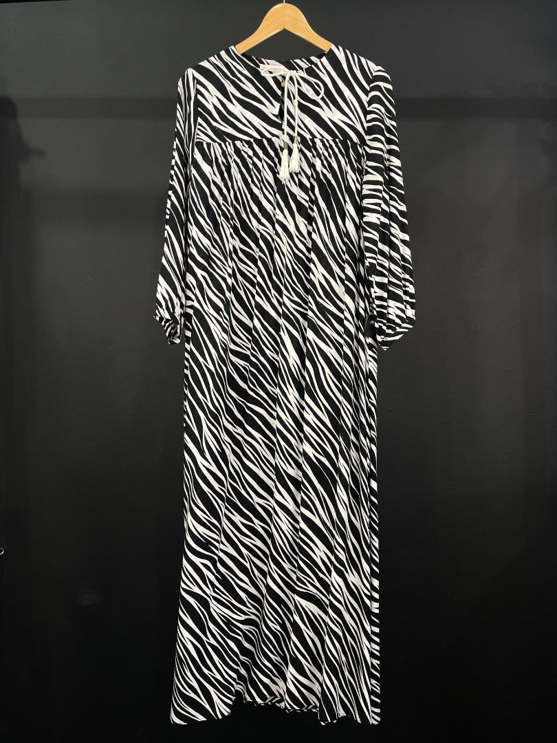ANINE BING  Vestido Manga Larga  Varios  Zebra  Talle M