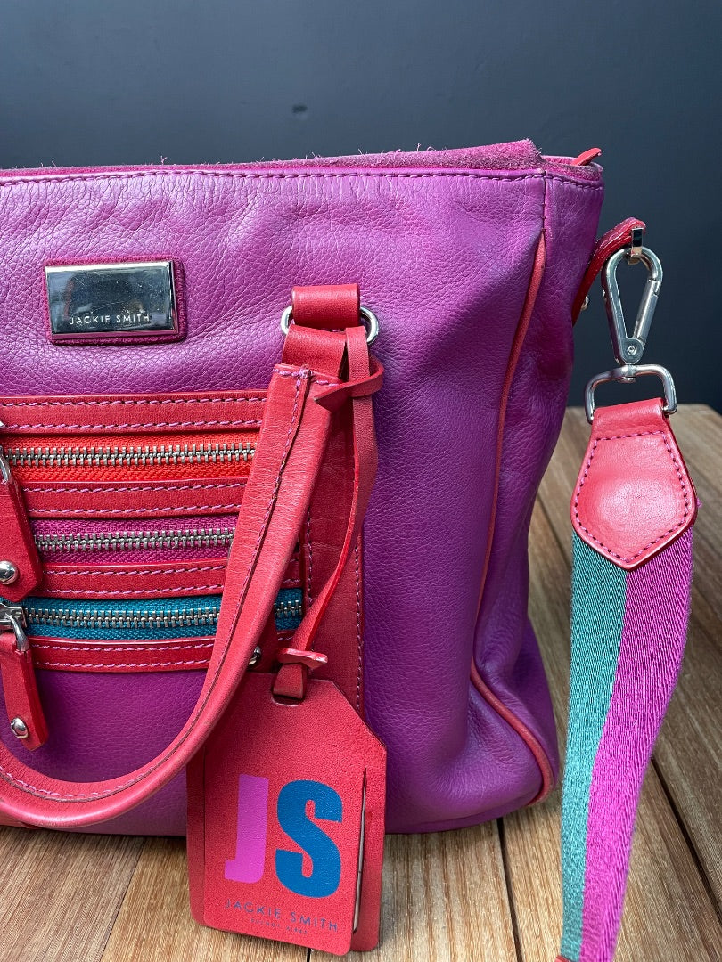 Cartera  JACKIE SMITH  Violeta Talle Unico