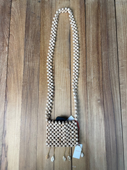 Cartera  SIN MARCA  Color Beige Talle Unico