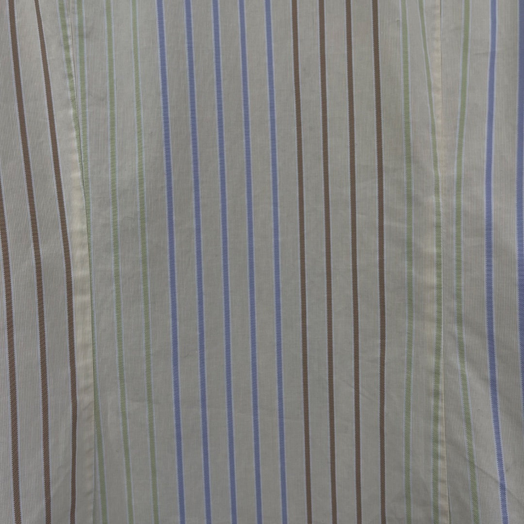 FERRAGAMO  Camisa Manga Larga  Varios Rayado  Talle L