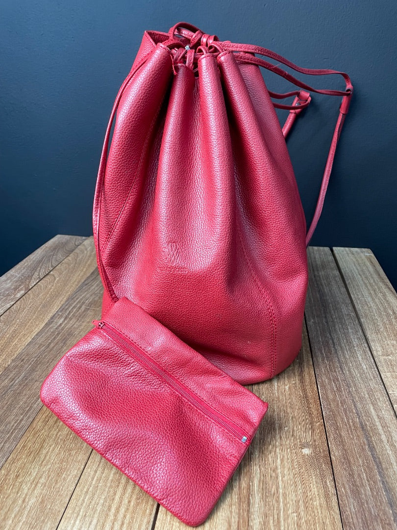 Mochila  Willy kent  Rojo Talle Unico