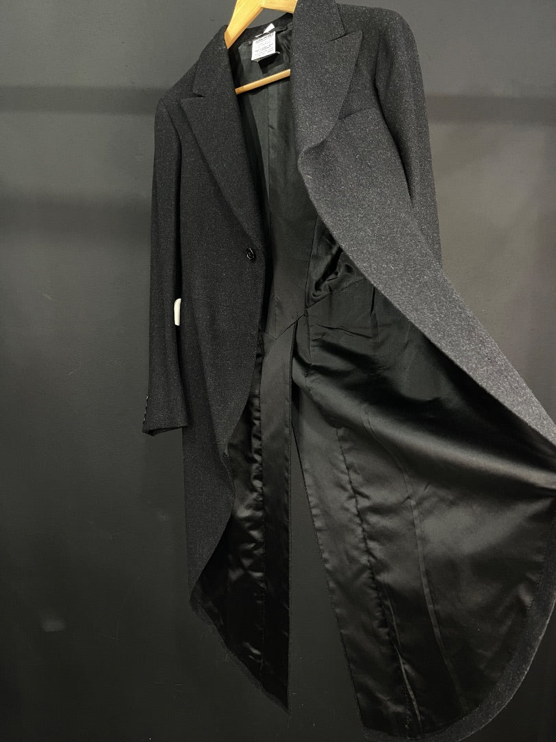 SIN MARCA  Saco Jaquet  Gris  Talle S
