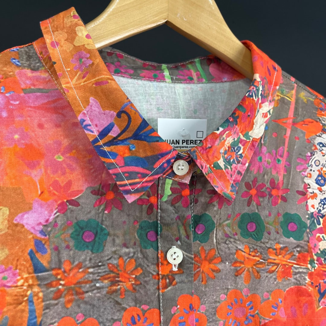 SIN MARCA Camisa Varios  Estampado Talle L