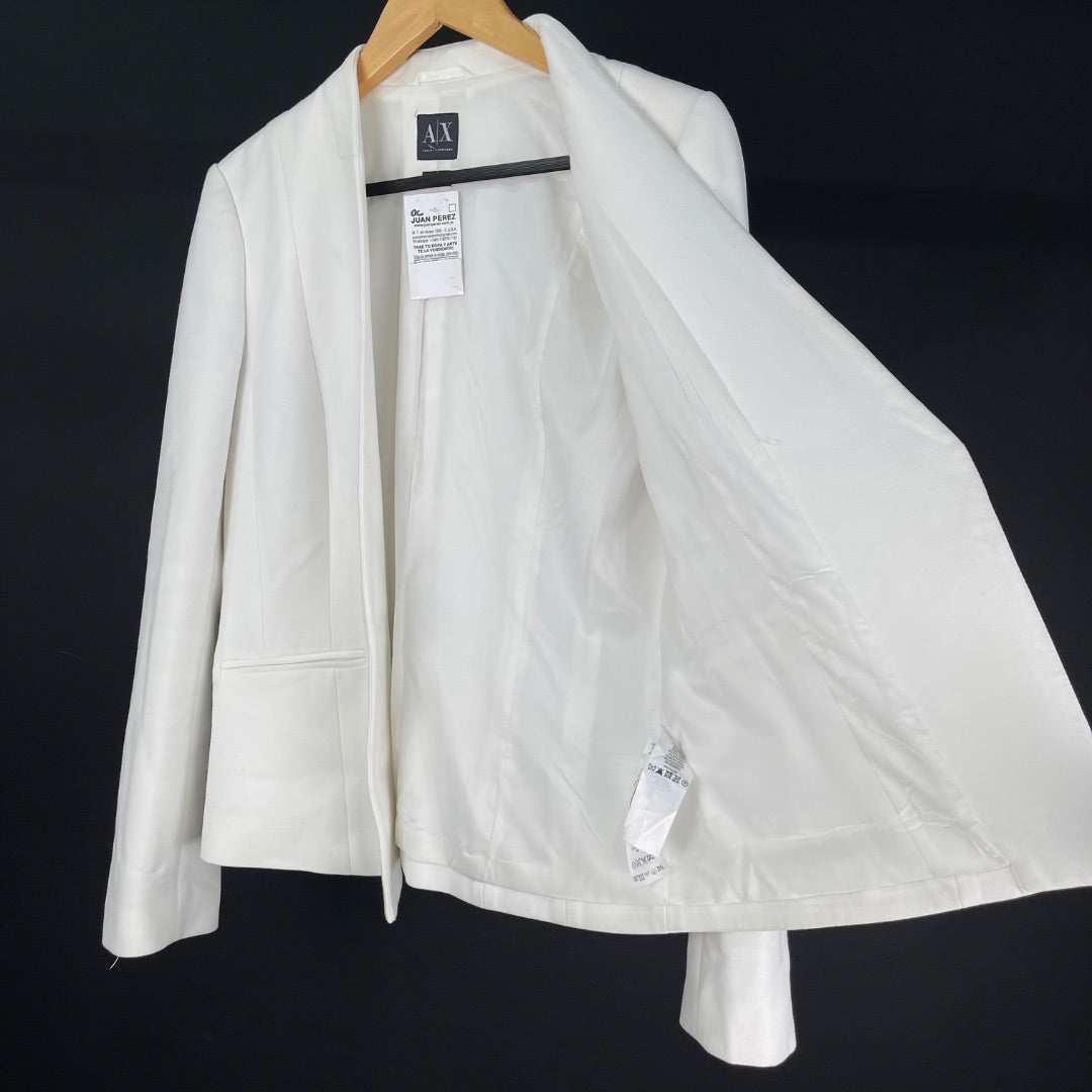 ARMANI Saco Blanco Talle 8