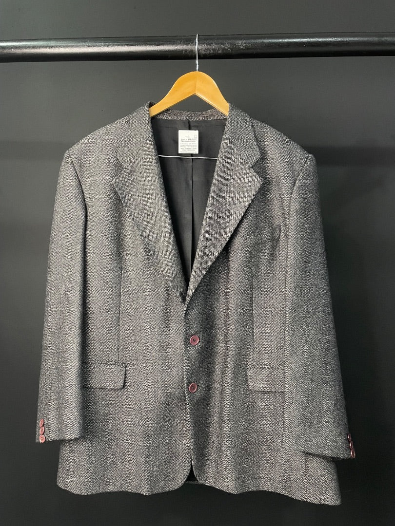 Saco  ENZO GAZZANI  Varios Gris y Negro Talle 54