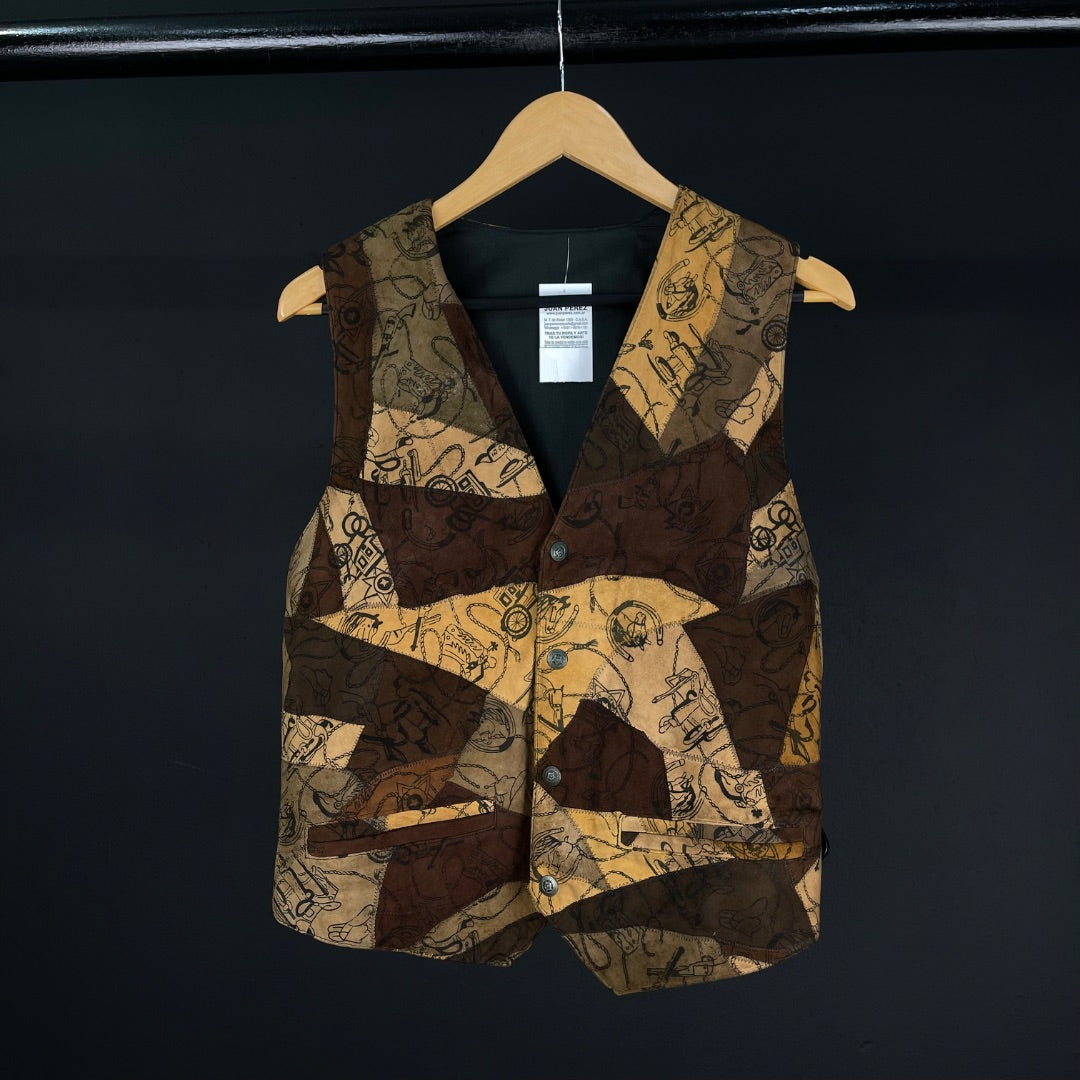 SIN MARCA Chaleco Corto Varios  Estampado Talle 3