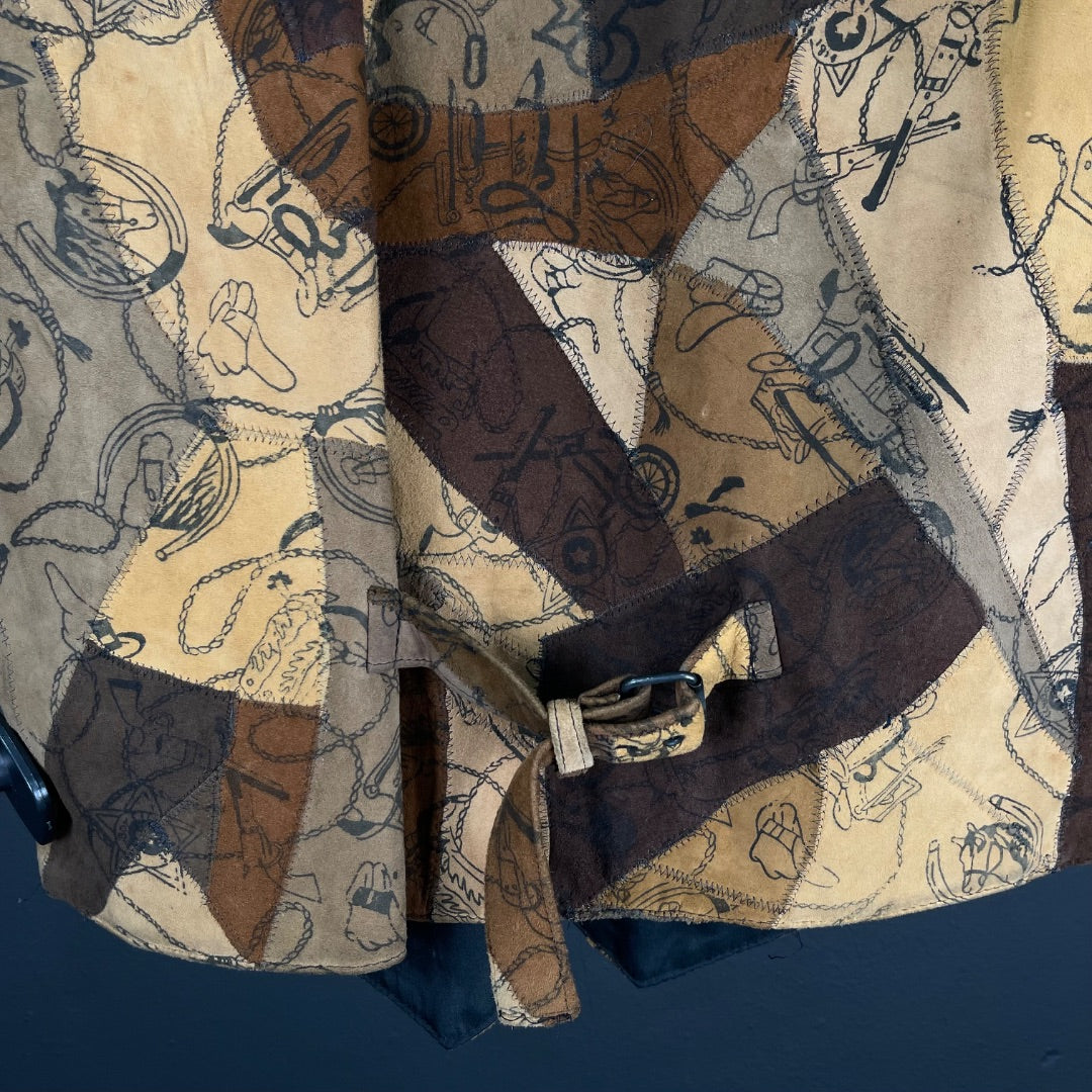 SIN MARCA Chaleco Corto Varios  Estampado Talle 3