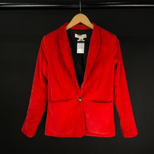 PAULA CAHEN DANVERS Saco Rojo Talle 3