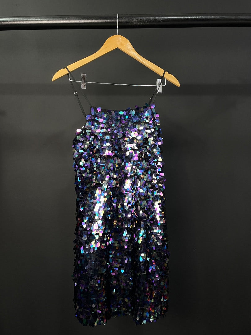 FOREVER  Vestido Sin Manga  Varios  Tornasol  Talle S