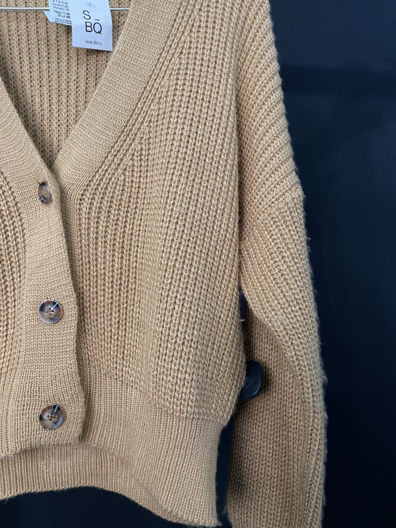 SOLE BECU  Sweater  Beige  Talle Unico