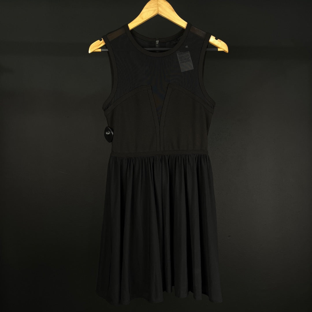 H&M Vestido Sin Manga Negro Talle 6