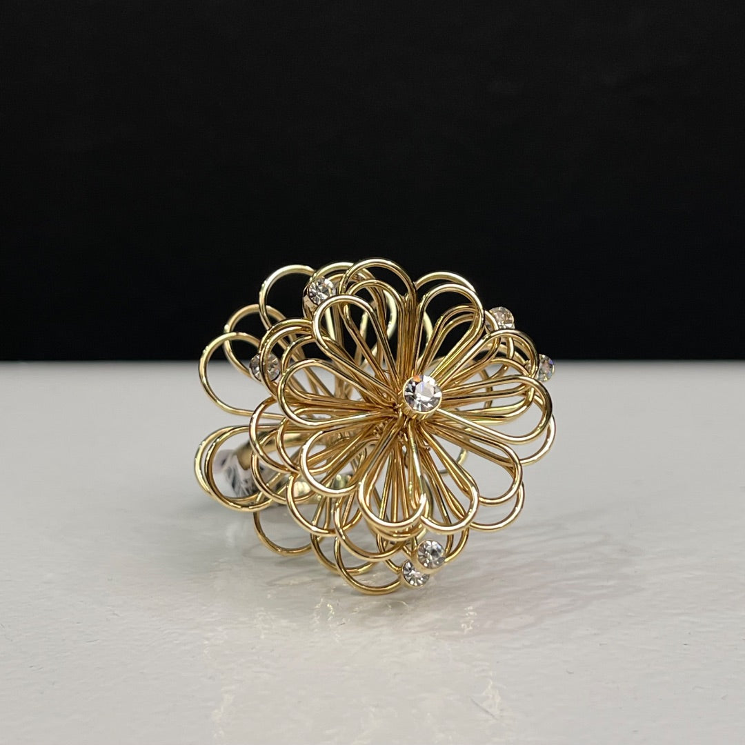 SIN MARCA  Anillo  Dorado  Talle Unico