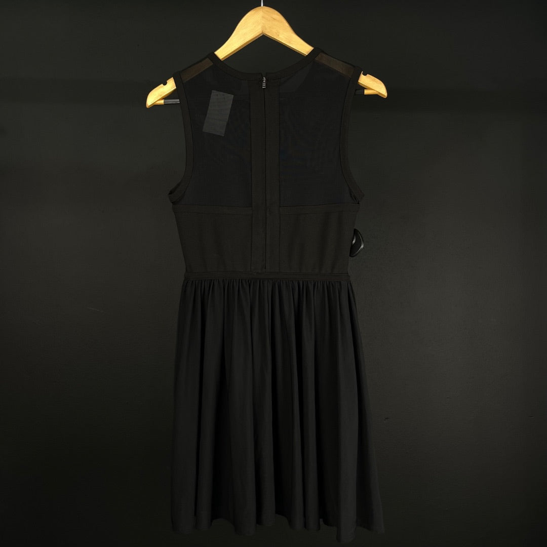 H&M Vestido Sin Manga Negro Talle 6