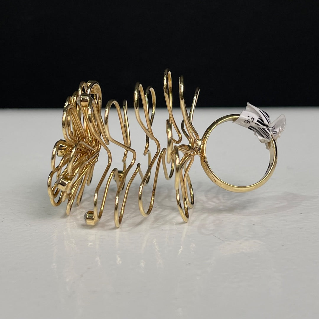 SIN MARCA  Anillo  Dorado  Talle Unico