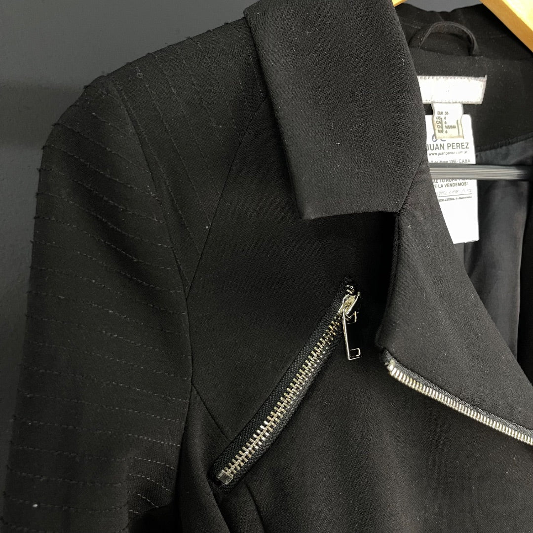 H&M Tapado Negro Talle 36