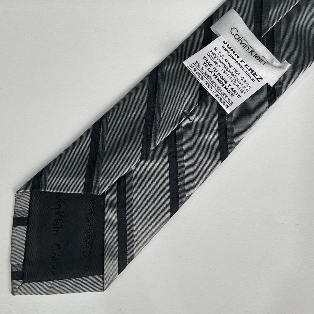 CALVIN KLEIN Corbata Varios Rayado Talle Unico
