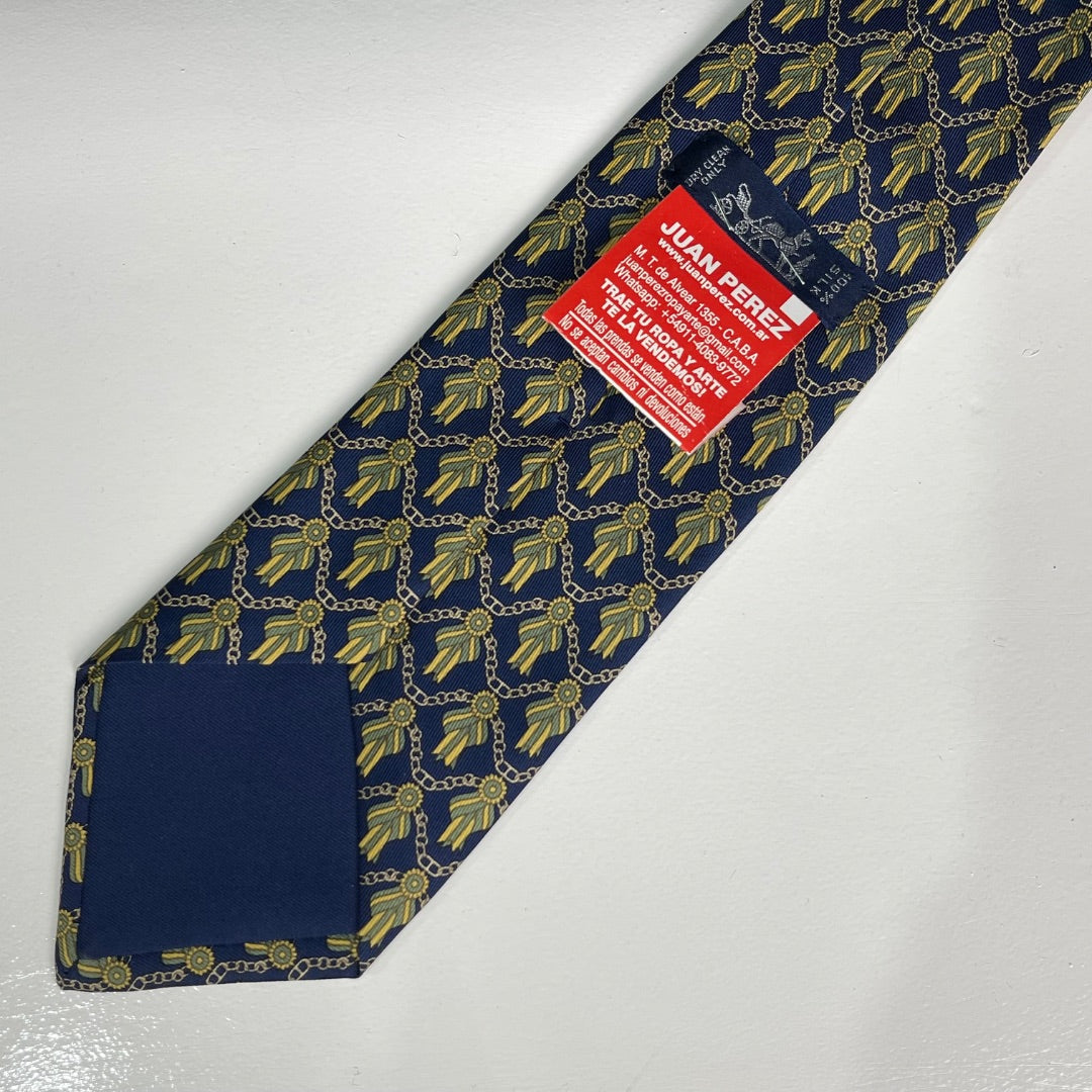 HERMES  Corbata  Varios  Estampado  Talle Unico