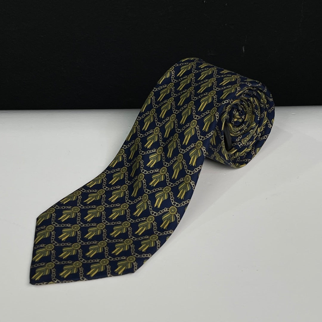 HERMES  Corbata  Varios  Estampado  Talle Unico