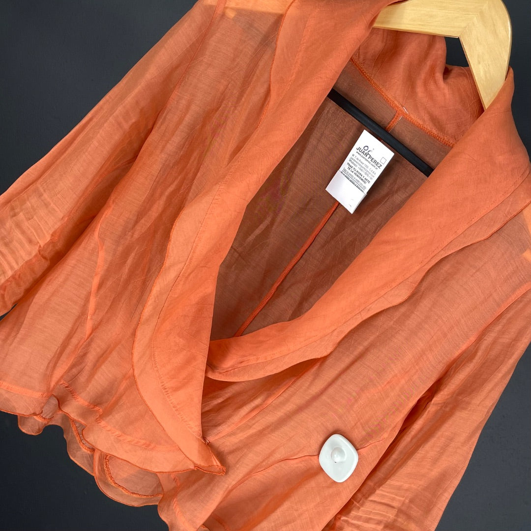 SATHYA Saco Naranja Talle 46
