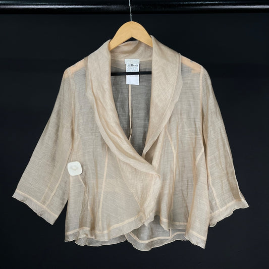 SATHYA Saco Beige Talle 46