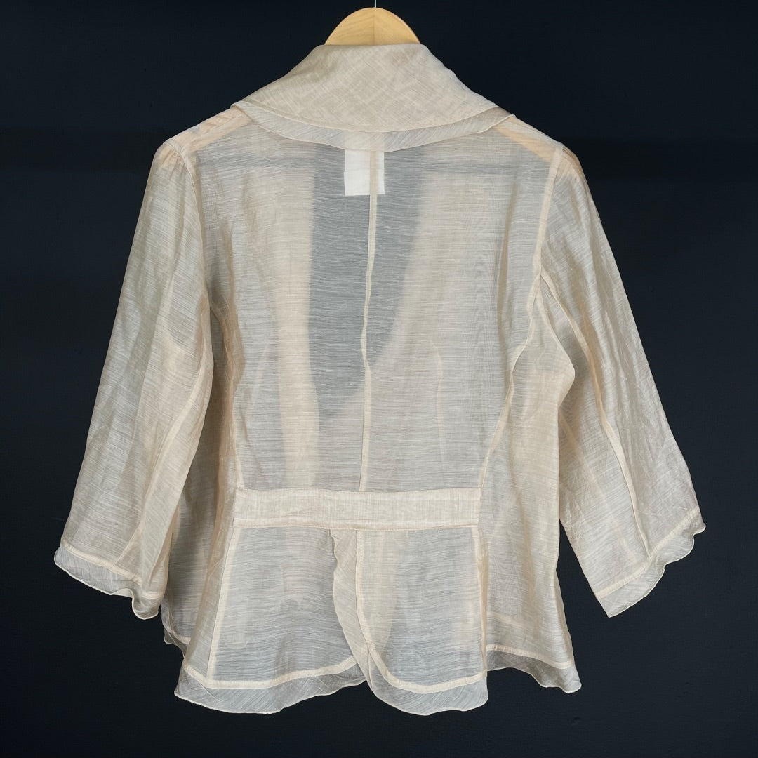 SATHYA Saco Beige Talle 46
