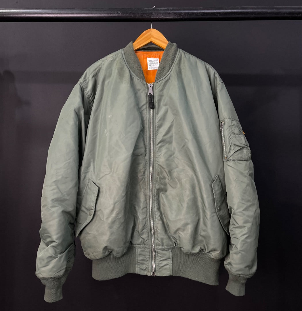 ALPHA Campera Verde Talle XXL