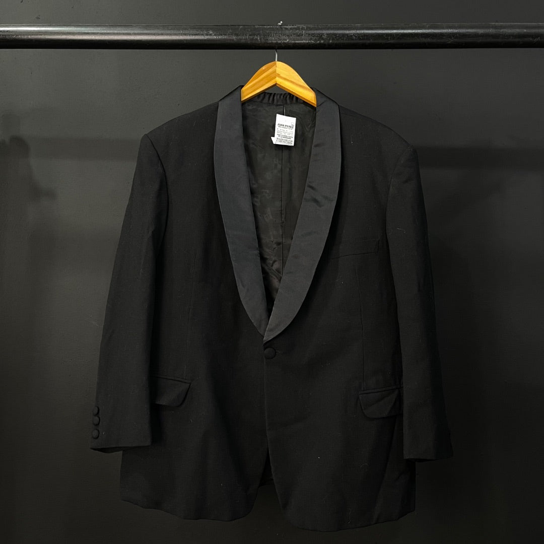 SIN MARCA Conjunto X2 Pantalon Y Saco Negro Talle 46