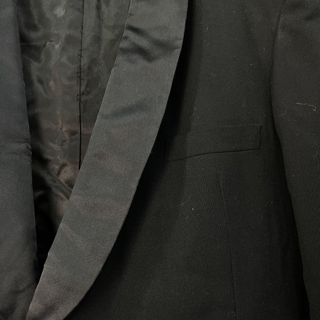 SIN MARCA Conjunto X2 Pantalon Y Saco Negro Talle 46