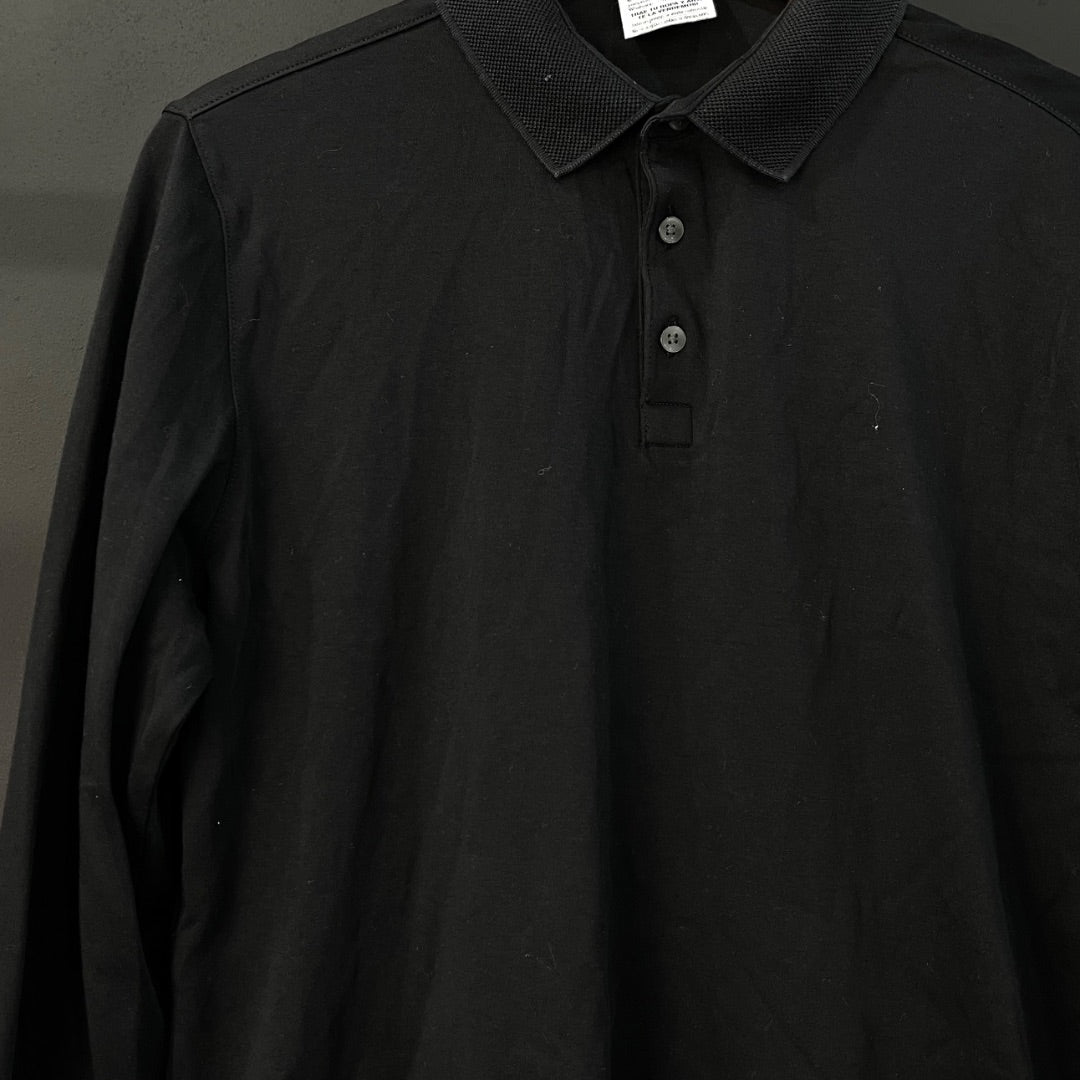 ROBERT BARAKETT Remera Manga Larga Azul Talle L