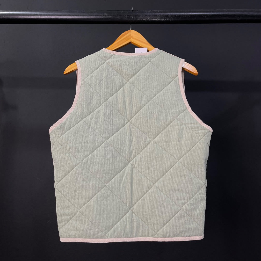 GUSMAN Chaleco Corto Beige Talle M