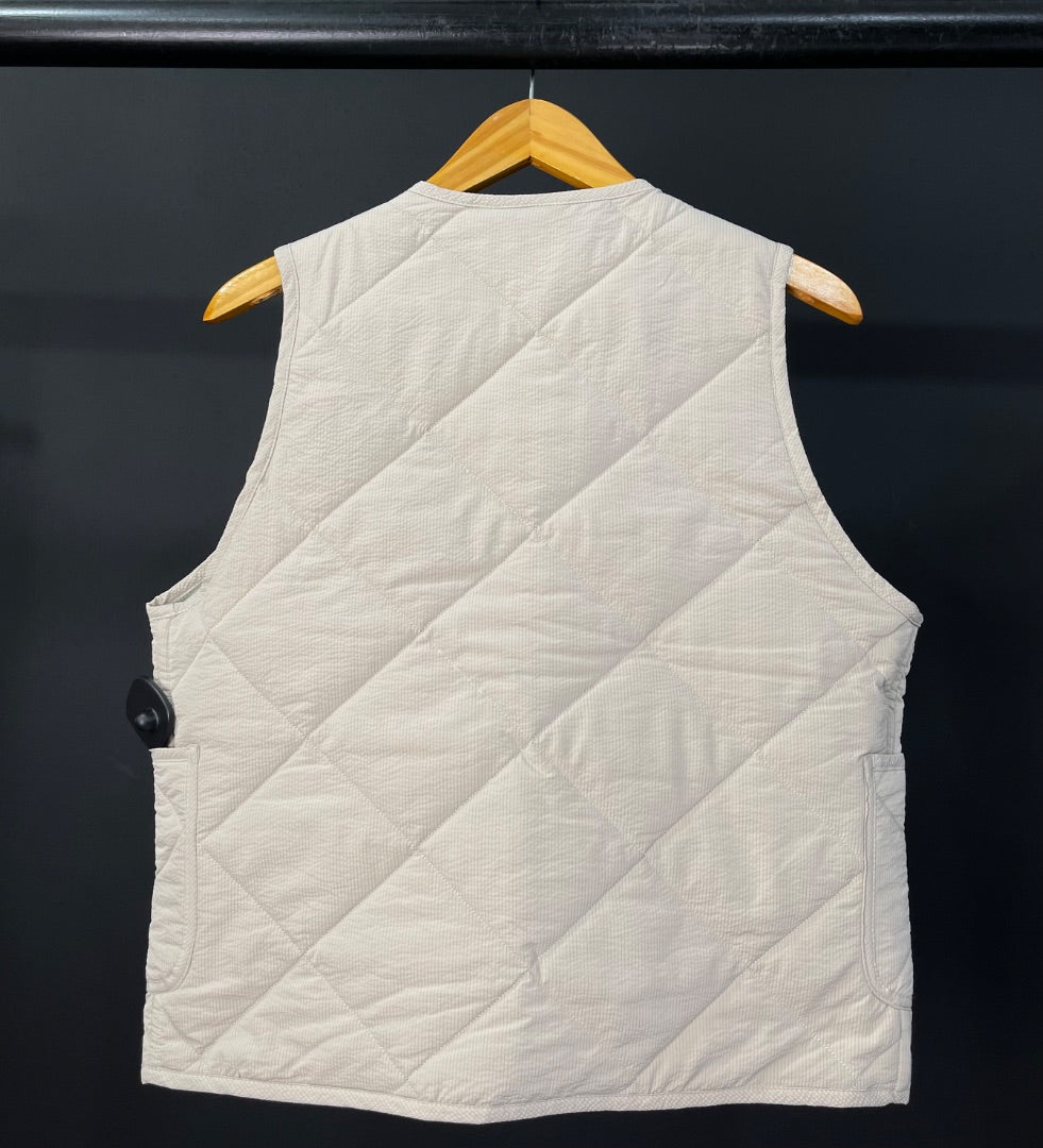 GUSMAN Chaleco Corto Beige Talle M