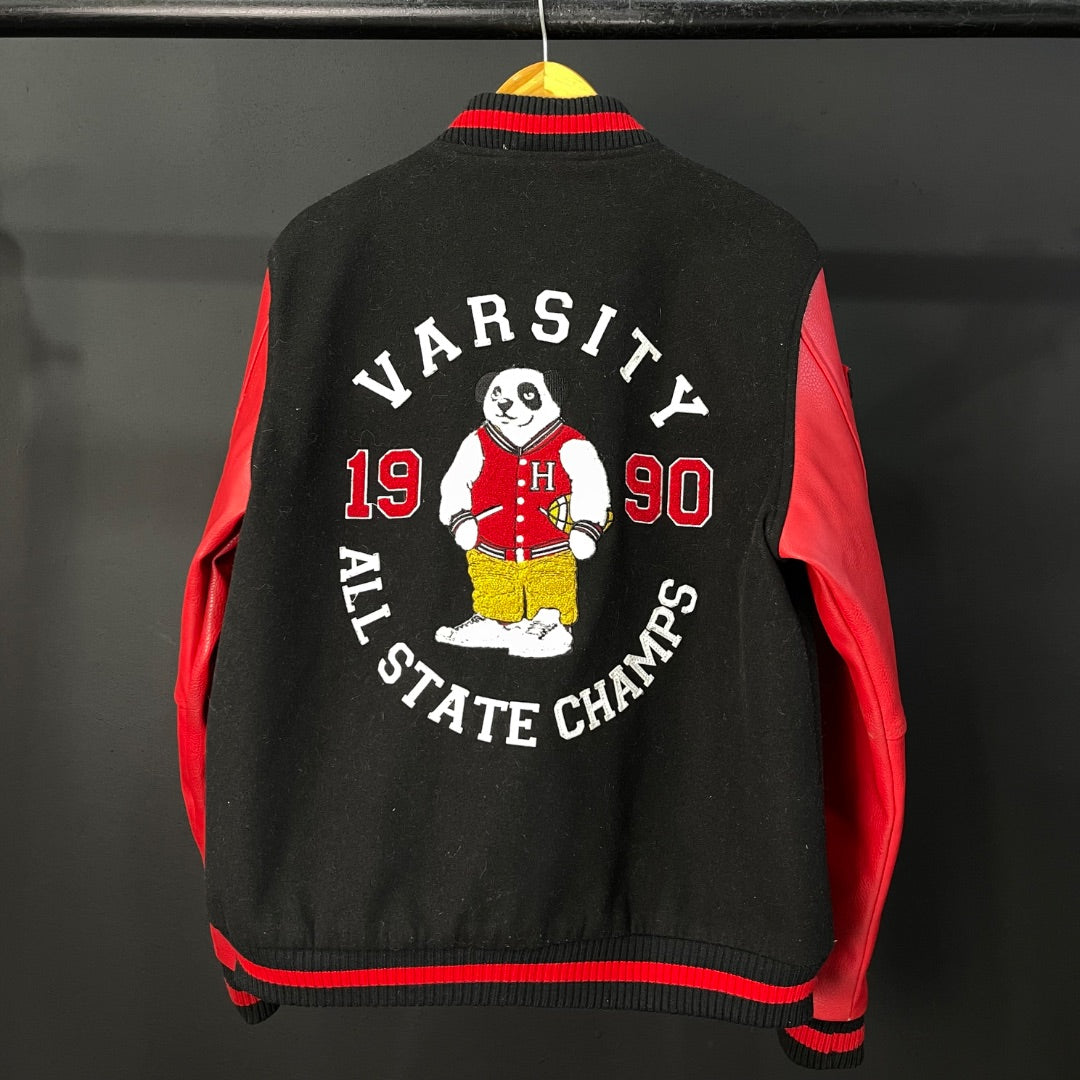 HADSON  Campera  Varios Rojo Y Negro  Talle L